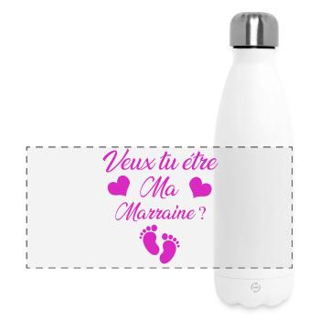 godmother - Panoramic Thermal Bottle 500 ml - white - Front