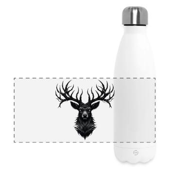 Horns of Darkness - Panorama Isolierflasche 500 ml - Weiß - Vorne