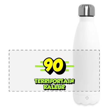 Klagendes Terrifortain - Panorama Isolierflasche 500 ml - Weiß - Vorne