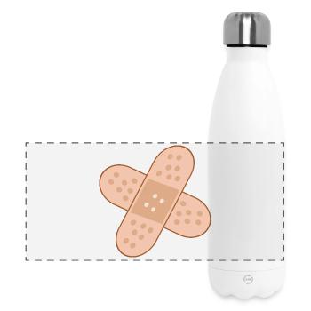PLASTER BANDAGE - GET WELL SOON - Panoramic Thermal Bottle 500 ml - white - Front
