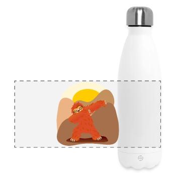 Sloths Dabbing - Panoramic Thermal Bottle 500 ml - white - Front