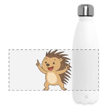 Héros dansant à pointes - Gourde isotherme panoramique 500 ml - blanc - Devant