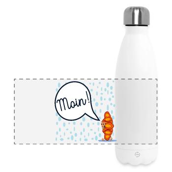 HAMBURG MOIN FRANZBRÖTCHEN - Panorama Isolierflasche 500 ml - Weiß - Vorne