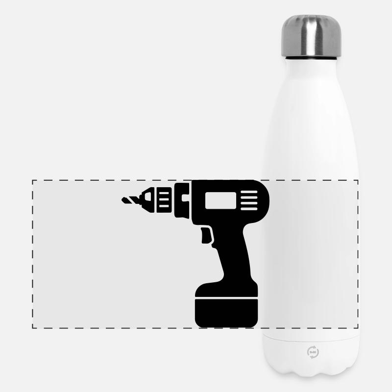 Drill - Panoramic Thermal Bottle 500 ml - white