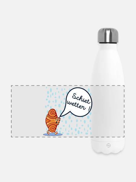 SCHIETWETTER HAMBURG - Panorama Isolierflasche 500 ml - Weiß