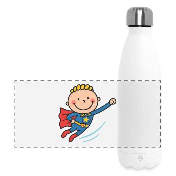 Hero Baby Flying Adventure - Gourde isotherme panoramique 500 ml - blanc - Devant