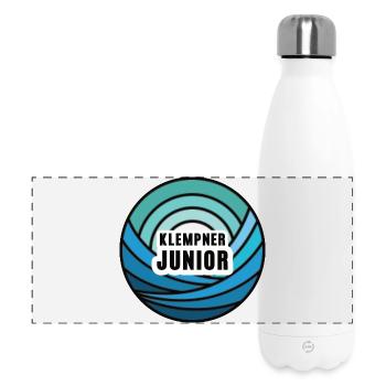Plombier Junior Enfant Stagiaire Progéniture Successeur - Gourde isotherme panoramique 500 ml - blanc - Devant