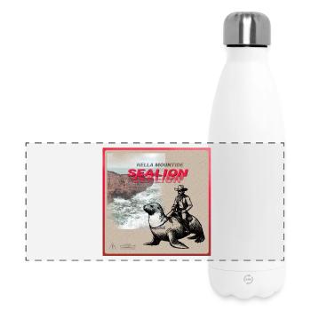 SEALION Rider - Gourde isotherme panoramique 500 ml - blanc - Devant