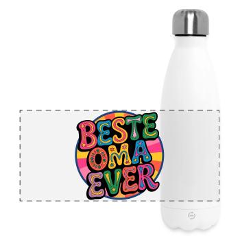 Best Grandma Ever - Panoramic Thermal Bottle 500 ml - white - Front