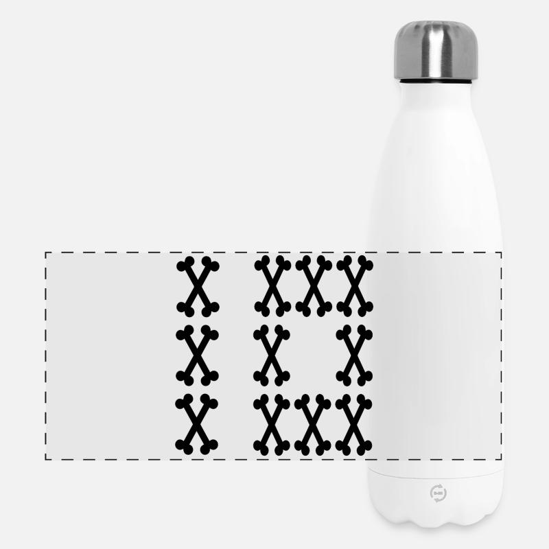 Number 10 Ten Bones - Panoramic Thermal Bottle 500 ml - white