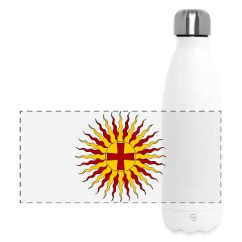 Eternal light of Jesus Christ - Panoramic Thermal Bottle 500 ml - white - Front