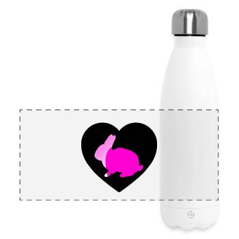 Rabbit - Panoramic Thermal Bottle 500 ml - white - Front