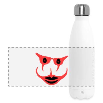 Lustig - Panorama Isolierflasche 500 ml - Weiß - Vorne
