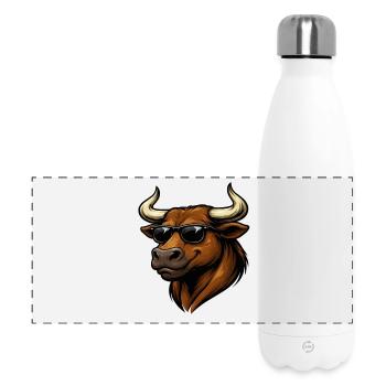 Sunglasses Bull Street Style - Panoramic Thermal Bottle 500 ml - white - Front