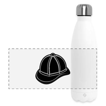 Feuerwehrhut - Panorama Isolierflasche 500 ml - Weiß - Vorne