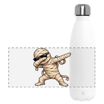 Dabbing Mummy - Panoramic Thermal Bottle 500 ml - white - Front