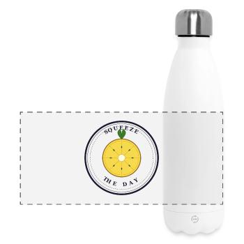 Pressez la journée - Gourde isotherme panoramique 500 ml - blanc - Devant