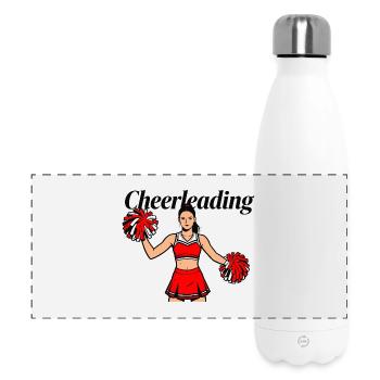 Cheerleader - Panorama Isolierflasche 500 ml - Weiß - Vorne