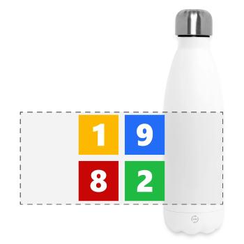 1982 - Panoramic Thermal Bottle 500 ml - white - Front
