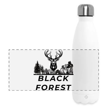Black Forest - Panorama Isolierflasche 500 ml - Weiß - Vorne