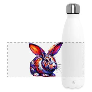 Rabbit - Panoramic Thermal Bottle 500 ml - white - Front