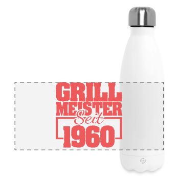 Born in 1960 - Panoramic Thermal Bottle 500 ml - white - Front