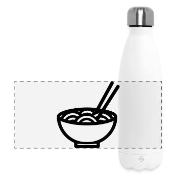 Ramen - Panorama Isolierflasche 500 ml - Weiß - Vorne