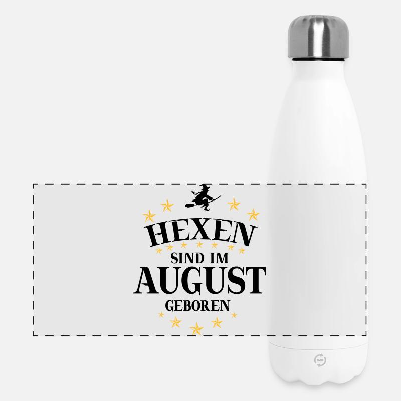 Hexen August - Panorama Isolierflasche 500 ml - Weiß