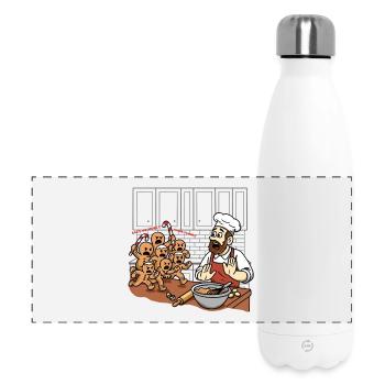Douce Liberté - Gourde isotherme panoramique 500 ml - blanc - Devant