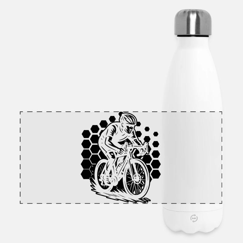 Statement for all road bikes - Panoramic Thermal Bottle 500 ml - white