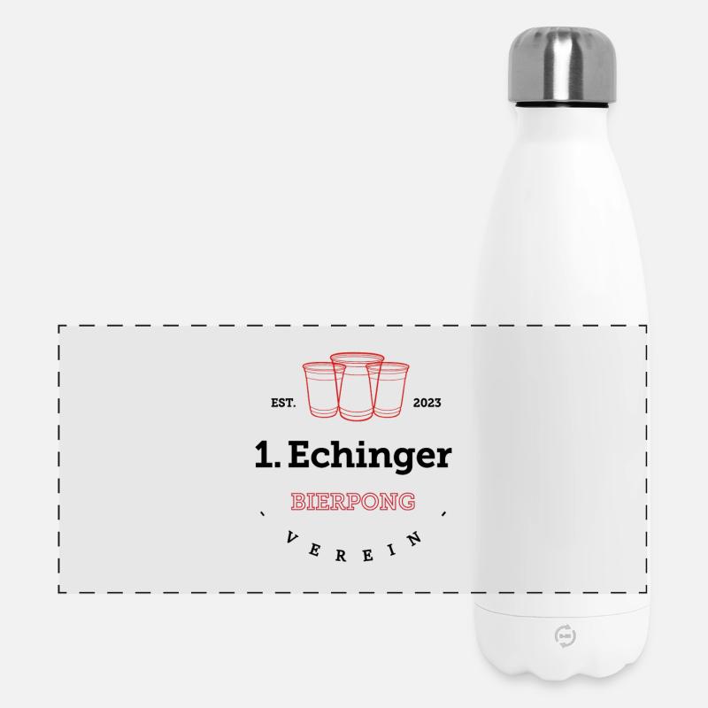 1.EBV Logo - Panoramic Thermal Bottle 500 ml - white