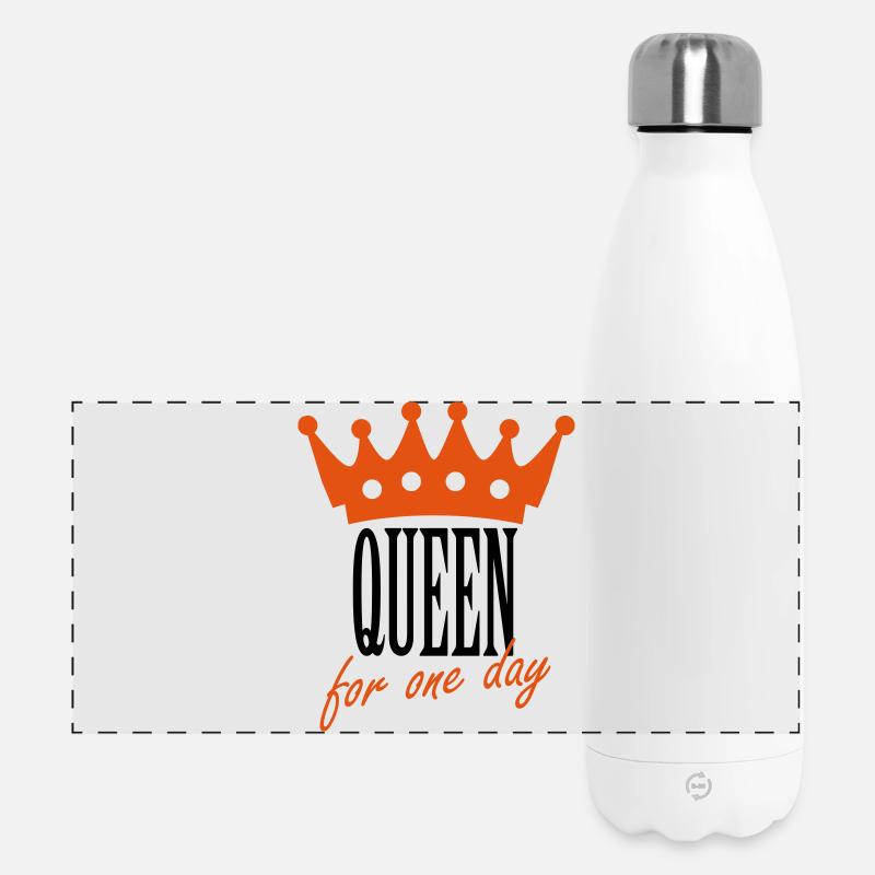Queen for a day - Panoramic Thermal Bottle 500 ml - white