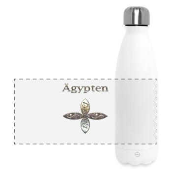 Egypt 86 - Panoramic Thermal Bottle 500 ml - white - Front