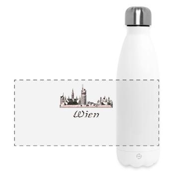 Vienna - Panoramic Thermal Bottle 500 ml - white - Front