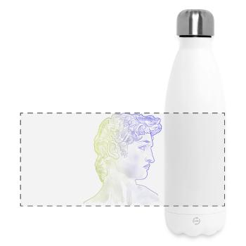 David Michel-Ange - Gourde isotherme panoramique 500 ml - blanc - Devant
