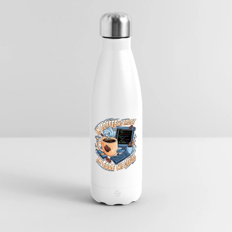 CoffeeCode Debug : Dans le code, nous déboguons Gourde isotherme panoramique 500 ml