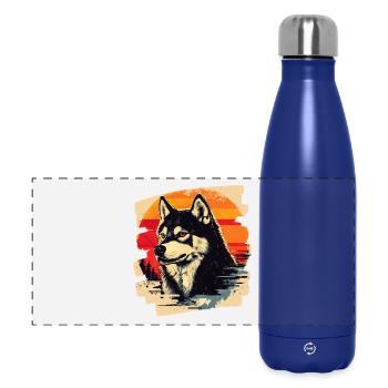 Husky - Panoramic Thermal Bottle 500 ml - dark blue  - Front