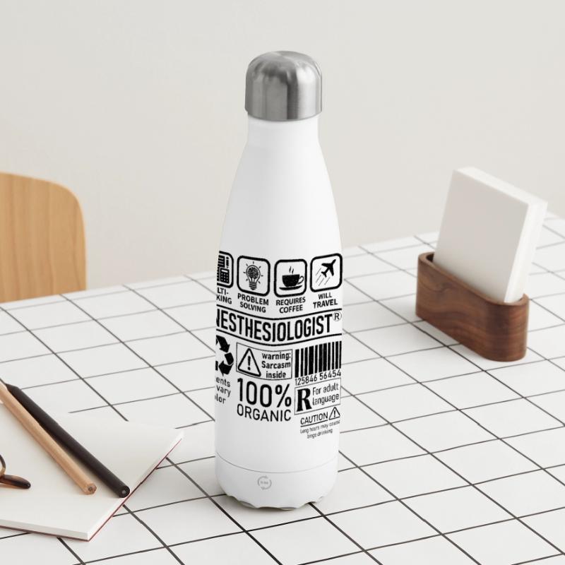 Anesthesiologist multi tasking problem solving Panoramic Thermal Bottle 500 ml