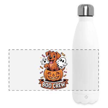Boo Crew Halloween Foxred Labrador - Panorama Isolierflasche 500 ml - Weiß - Vorne