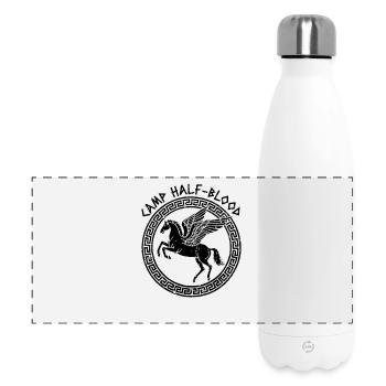  Camp Half blood Flying Horse Camping Halfblood - Panoramic Thermal Bottle 500 ml - white - Front