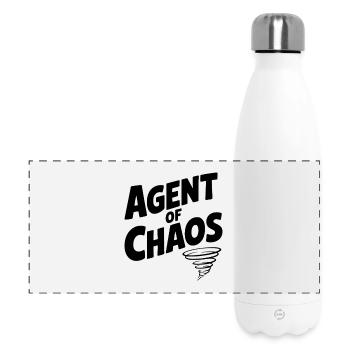 Agent of Chaos - Panoramic Thermal Bottle 500 ml - white - Front