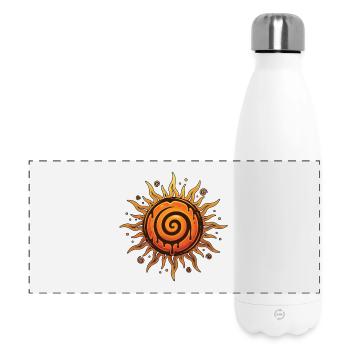 Litha Pagan Solstice d’été Midsommar - Gourde isotherme panoramique 500 ml - blanc - Devant
