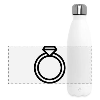 alliance - Gourde isotherme panoramique 500 ml - blanc - Devant
