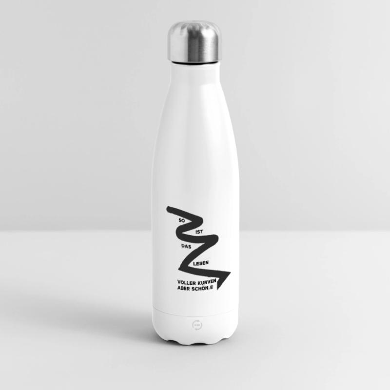 Kurven erleben , oder ausleben. Panorama Isolierflasche 500 ml