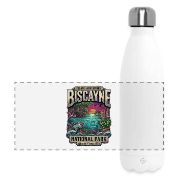 Biscayne National Park Florida - Panorama Isolierflasche 500 ml - Weiß - Vorne
