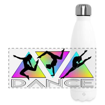Dance - Panorama Isolierflasche 500 ml - Weiß - Vorne