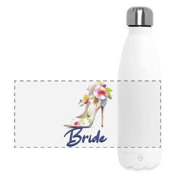 Builds - Panoramic Thermal Bottle 500 ml - white - Front