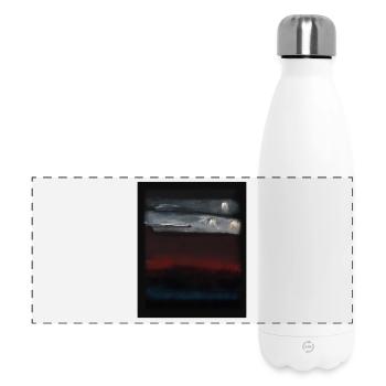 Rothko-Stil in digitalen Farben - Panorama Isolierflasche 500 ml - Weiß - Vorne