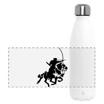 Bogenschütze - Panorama Isolierflasche 500 ml - Weiß - Vorne