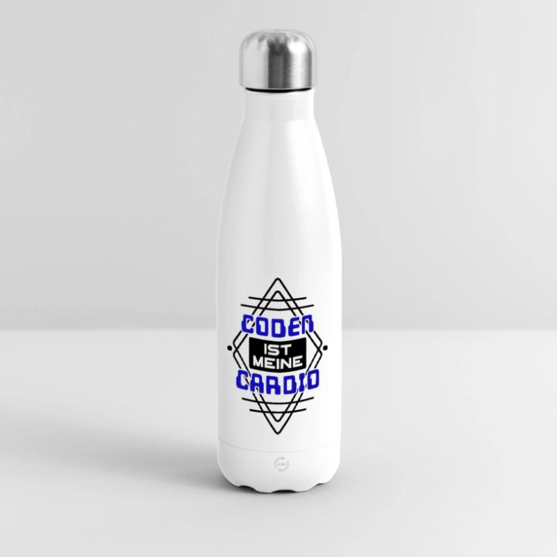 Softwareentwickler Developer Cooler Spruch Coden Panorama Isolierflasche 500 ml